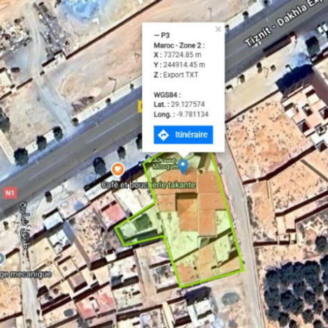 إجراء سمسرة عمومية علنية لكراء الأملاك الحبسية ب تزنيت